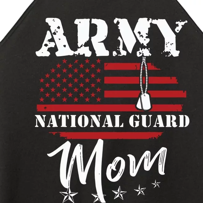 Proud Army National Guard Mom Us Flag Us Military Women’s Perfect Tri Rocker Tank