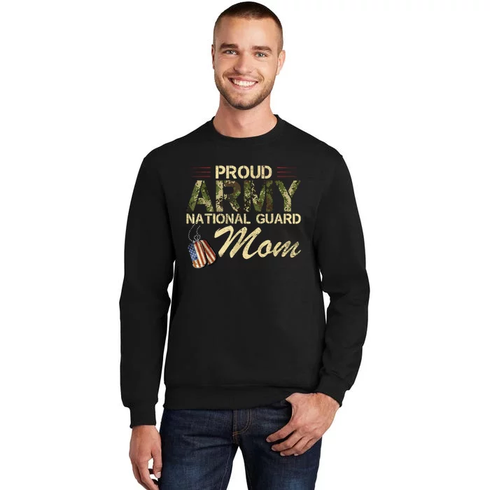 Proud Army National Guard Mom Mothers Day Tall Sweatshirt