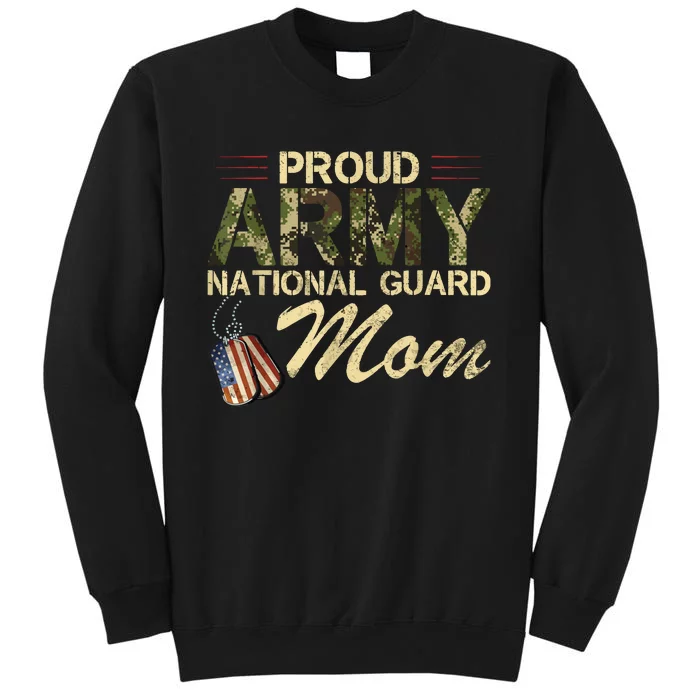 Proud Army National Guard Mom Mothers Day Tall Sweatshirt