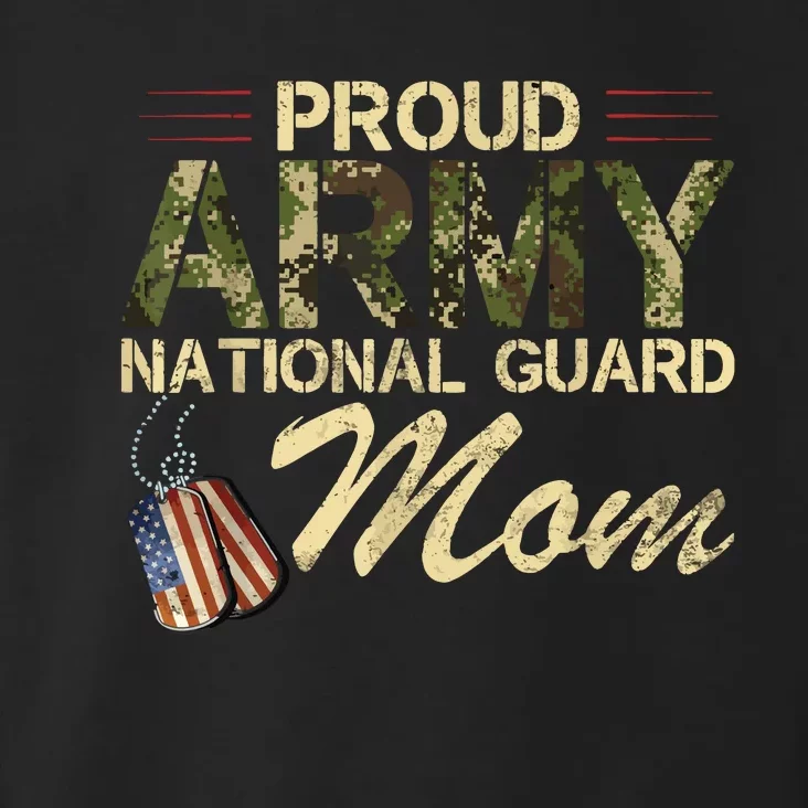 Proud Army National Guard Mom Mothers Day Toddler Hoodie