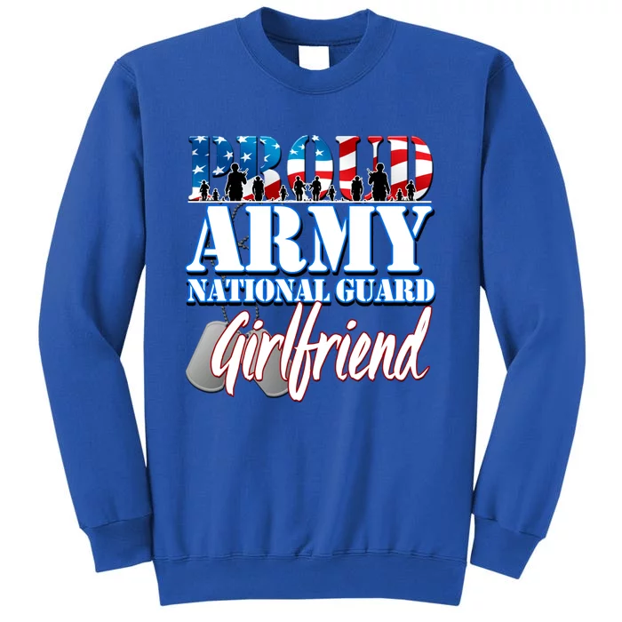 Proud Army National Guard Friend Usa Military Great Gift Tall Sweatshirt