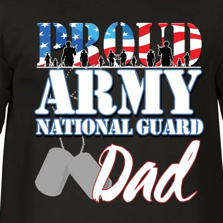 Proud Army National Guard Dad Fathers Day Comfort Colors T-Shirt