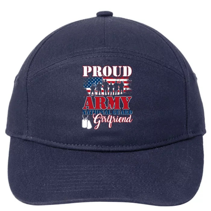 Proud Army National Guard Friend Tee U S Military Gift Meaningful Gift 7-Panel Snapback Hat