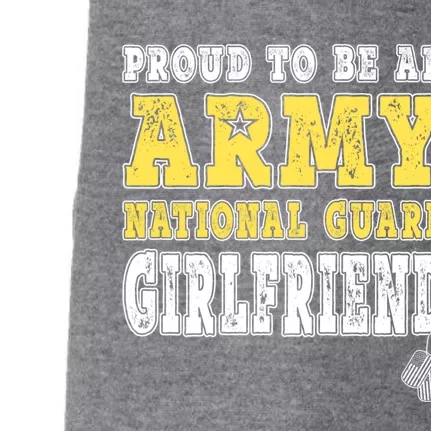 Proud Army National Guard Friend Us Flag Military Couple Cute Gift Doggie 3-End Fleece Hoodie