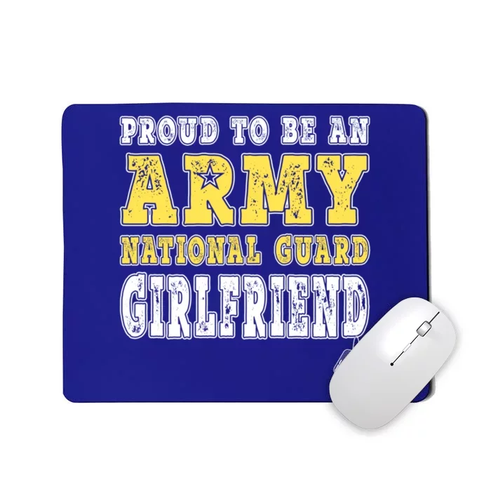 Proud Army National Guard Friend Us Flag Military Couple Gift Mousepad