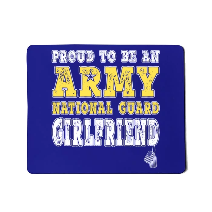 Proud Army National Guard Friend Us Flag Military Couple Gift Mousepad