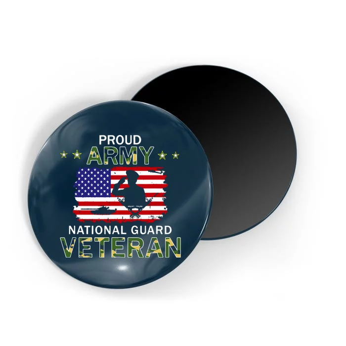 Proud Army National Guard Veteran Magnet