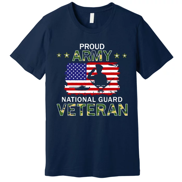 Proud Army National Guard Veteran Premium T-Shirt