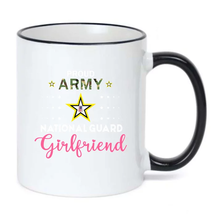 Proud Army National Guard Friend Pride Gift Black Color Changing Mug