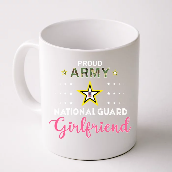 Proud Army National Guard Friend Pride Gift Front & Back Coffee Mug