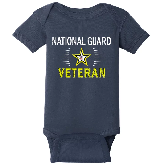 Proud Army National Guard Dad Veterans Day Gift Baby Bodysuit