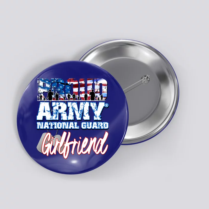 Proud Army National Guard Friend Usa Family Gift Button