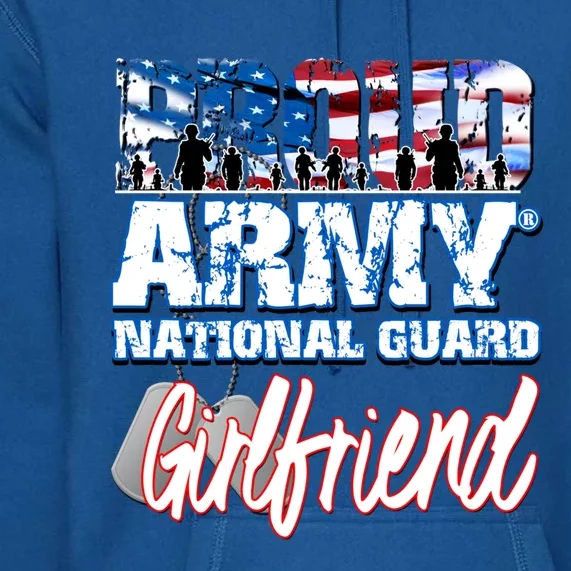 Proud Army National Guard Friend Usa Family Gift Premium Hoodie