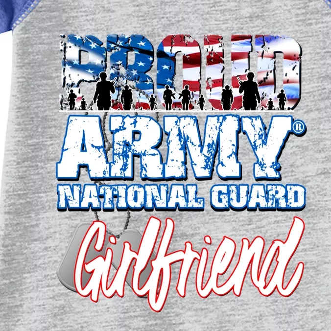 Proud Army National Guard Friend Usa Family Gift Infant Baby Jersey Bodysuit