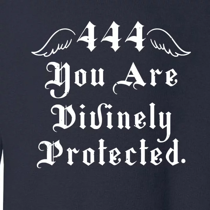 Protection Angel Number 444 Toddler Sweatshirt