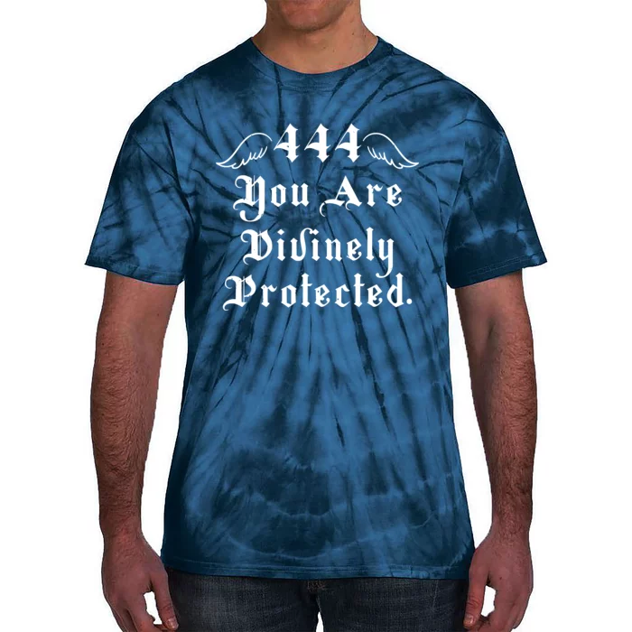 Protection Angel Number 444 Tie-Dye T-Shirt