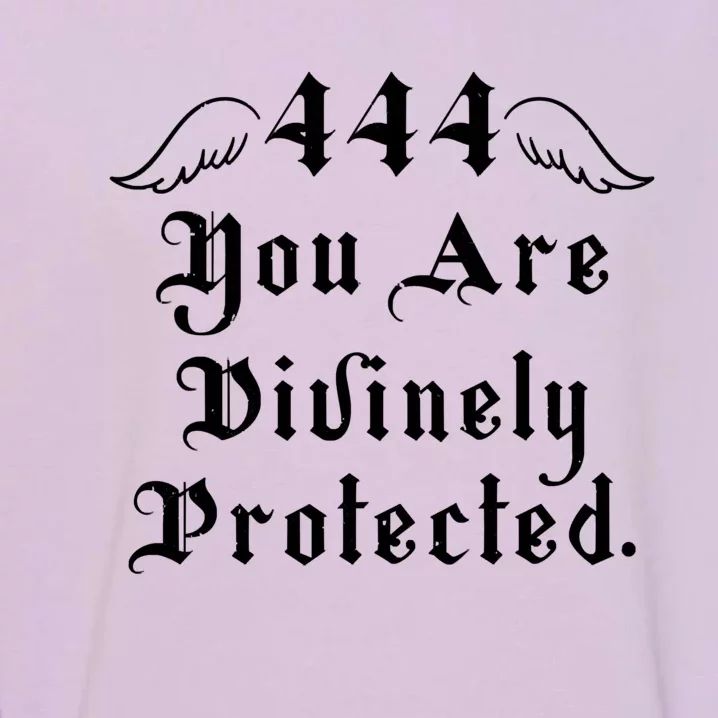 Protection Angel Number 444 Garment-Dyed Sweatshirt