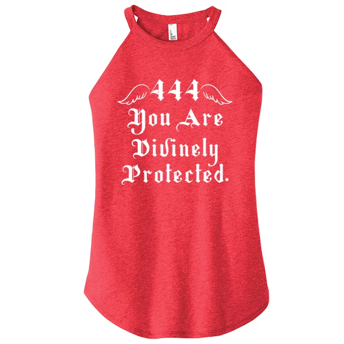 Protection Angel Number 444 Women’s Perfect Tri Rocker Tank