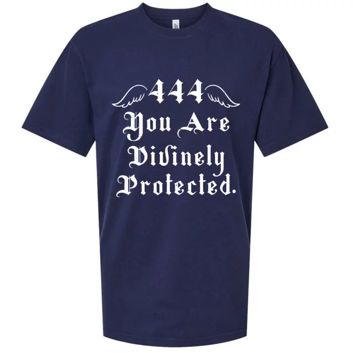 Protection Angel Number 444 Sueded Cloud Jersey T-Shirt