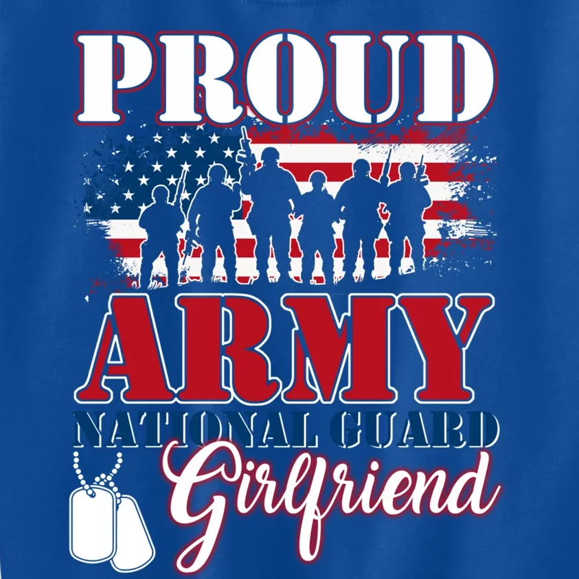 Proud Army National Guard Friend Tee U S Military Gift Cool Gift Kids Sweatshirt