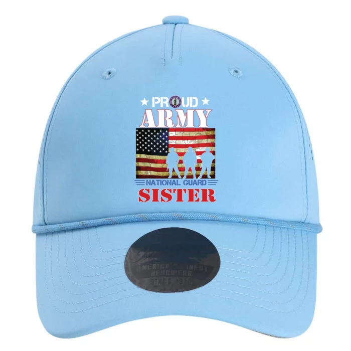 Proud Army National Guard Sister Us Flag Gift Patriotic Day Performance The Dyno Cap