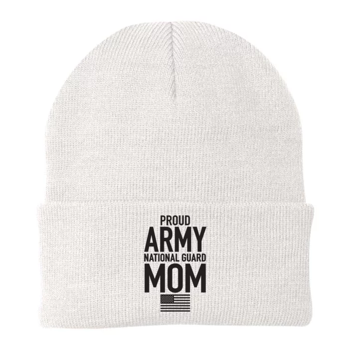 Proud Army National Guard Mom Usa Mothers Day Military Knit Cap Winter Beanie