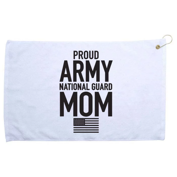 Proud Army National Guard Mom Usa Mothers Day Military Grommeted Golf Towel