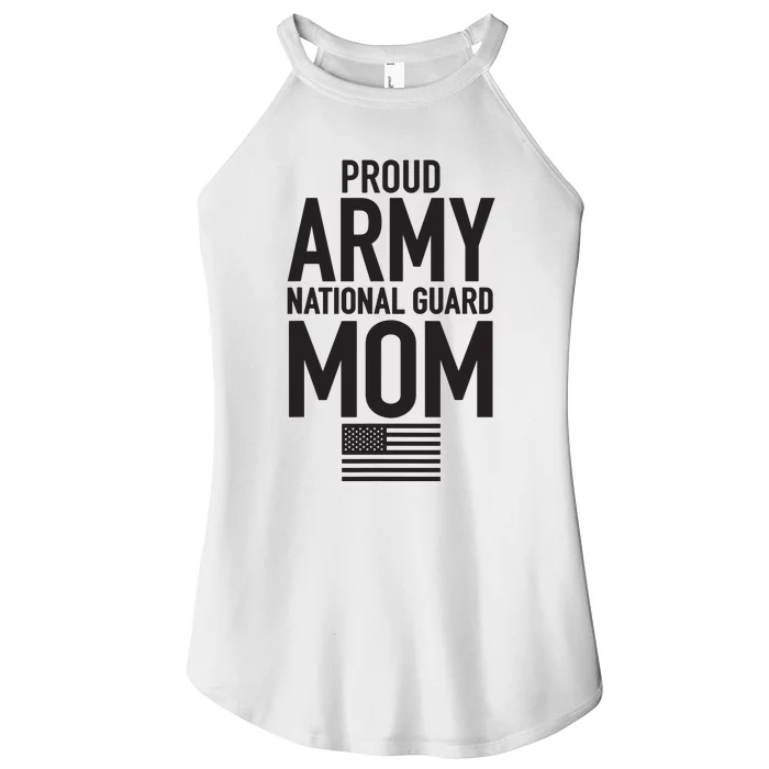 Proud Army National Guard Mom Usa Mothers Day Military Women’s Perfect Tri Rocker Tank