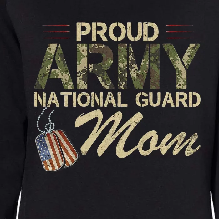 Proud Army National Guard Mom Mothers Day Womens California Wash Sweatshirt