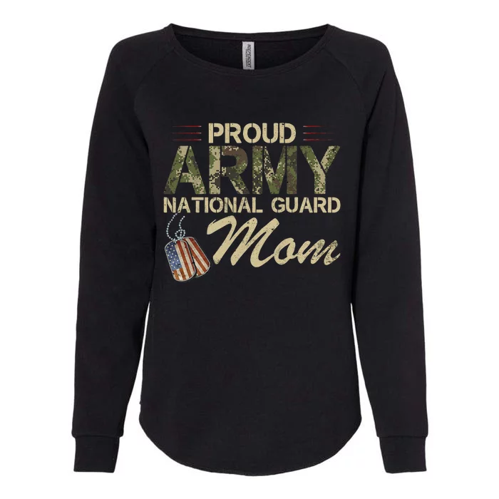 Proud Army National Guard Mom Mothers Day Womens California Wash Sweatshirt