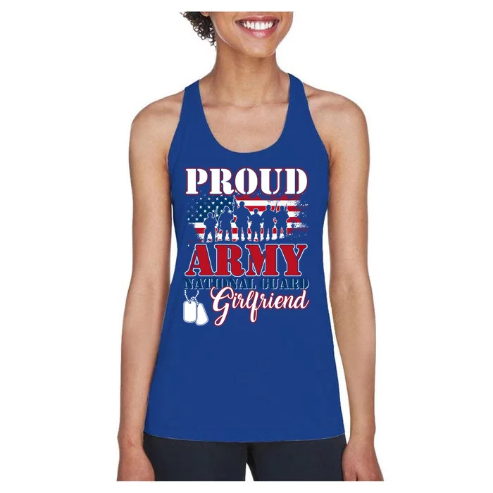 Proud Army National Guard Friend Tee U S Military Gift Women's Racerback Tank