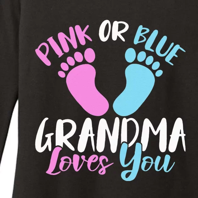 Pregnancy Announcement New Grandma Baby Grandma To Be Womens CVC Long Sleeve Shirt