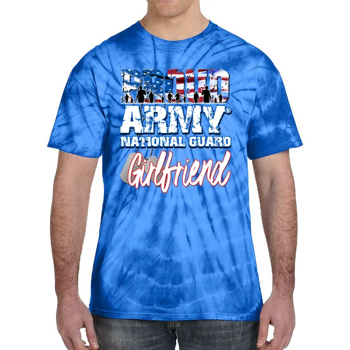 Proud Army National Guard Friend Usa Family Great Gift Tie-Dye T-Shirt