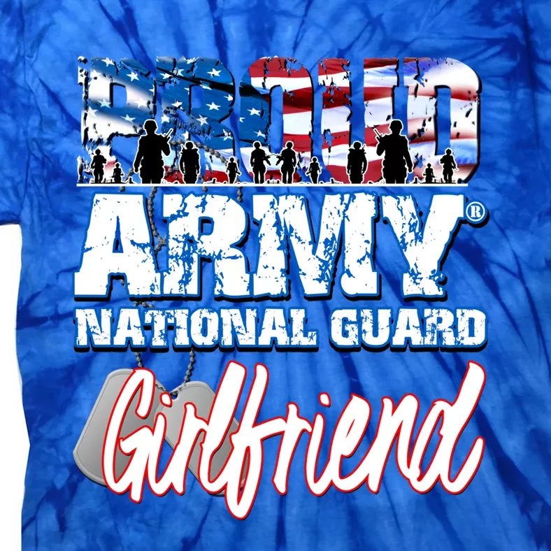 Proud Army National Guard Friend Usa Family Great Gift Tie-Dye T-Shirt