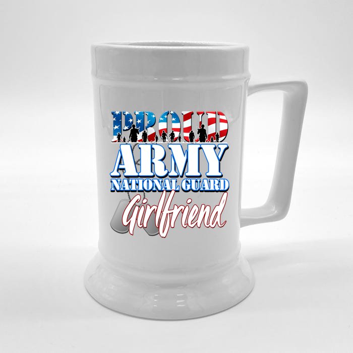 Proud Army National Guard Friend Usa Military Gift Front & Back Beer Stein