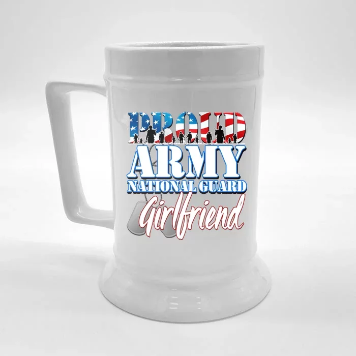 Proud Army National Guard Friend Usa Military Gift Front & Back Beer Stein