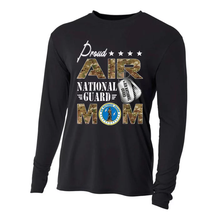 Proud Air National Guard Mom Air National Guard Mom Cooling Performance Long Sleeve Crew