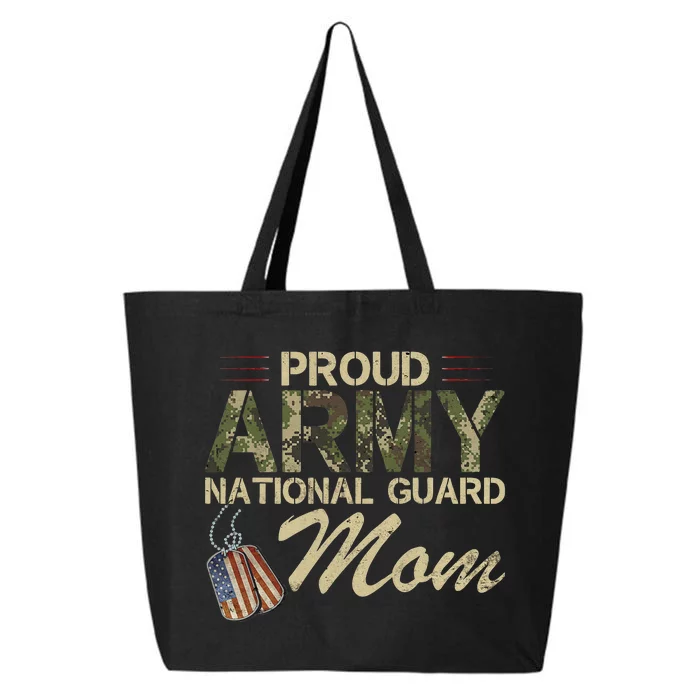 Proud Army National Guard Mom Mothers Day 25L Jumbo Tote