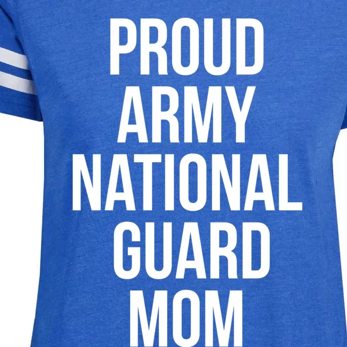 Proud Army National Guard Mom Gift Enza Ladies Jersey Football T-Shirt