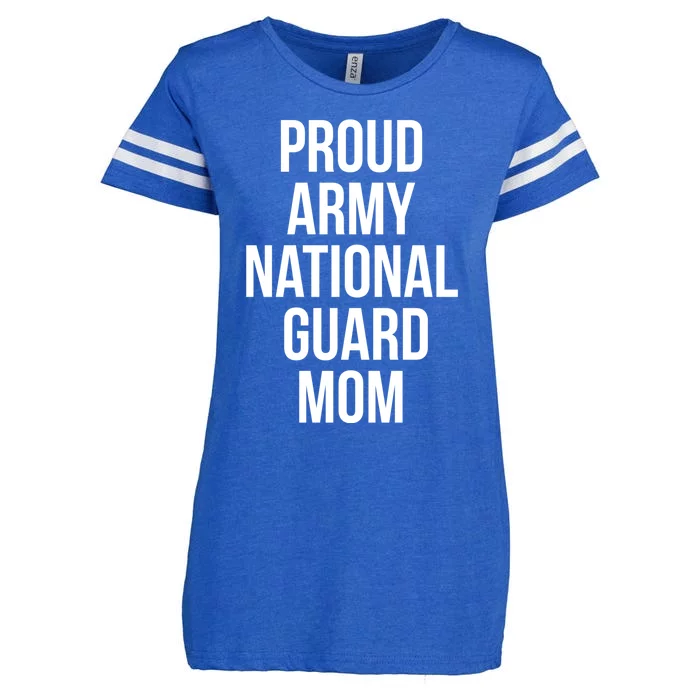 Proud Army National Guard Mom Gift Enza Ladies Jersey Football T-Shirt