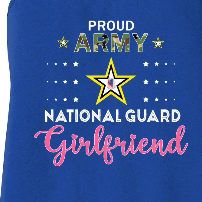 Proud Army National Guard Friend Pride Cute Gift Women's Racerback Tank