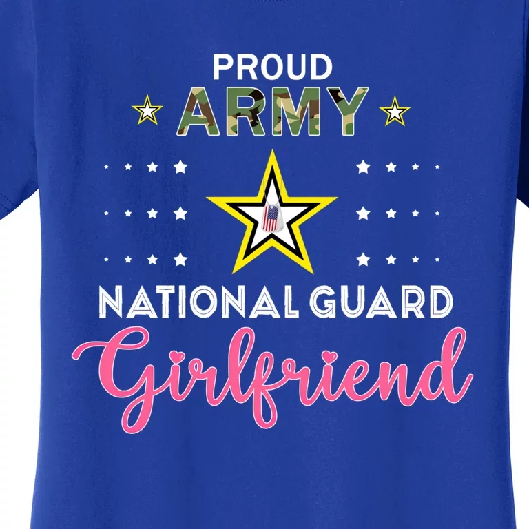 Proud Army National Guard Friend Pride Cute Gift Women's T-Shirt