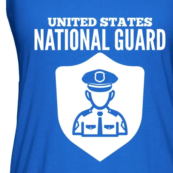 Patriotic American National Guard Soldier Usa Military Gift Cool Gift Ladies Essential Flowy Tank