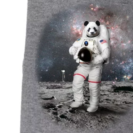 Panda In Space Astronaut Doggie 3-End Fleece Hoodie