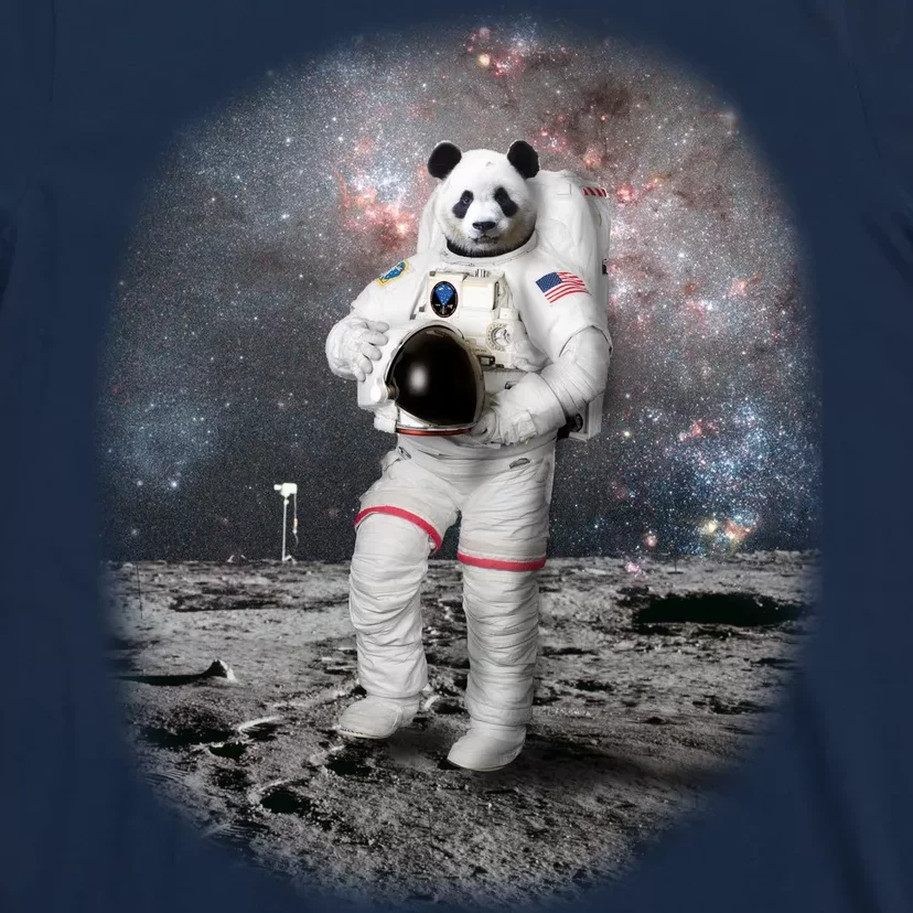 Panda In Space Astronaut T-Shirt