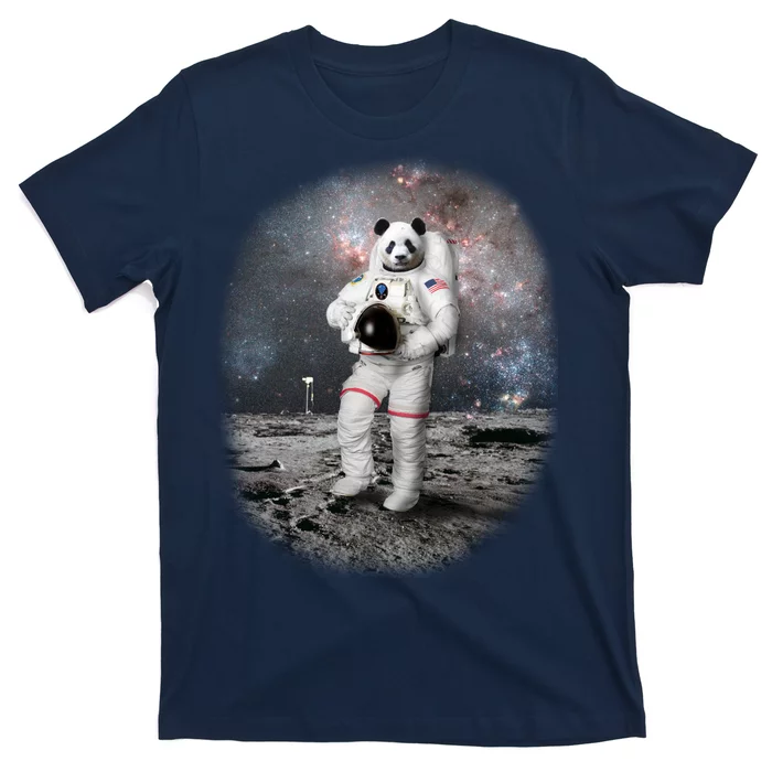 Panda In Space Astronaut T-Shirt