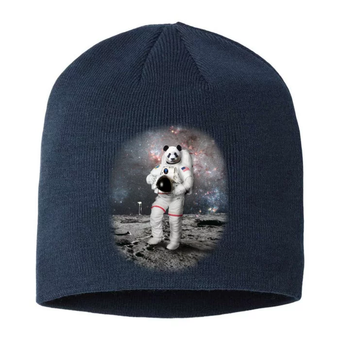 Panda In Space Astronaut 8 1/2in Sustainable Knit Beanie