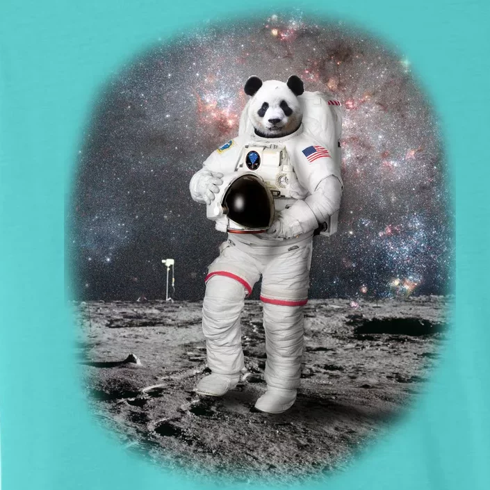 Panda In Space Astronaut ChromaSoft Performance T-Shirt