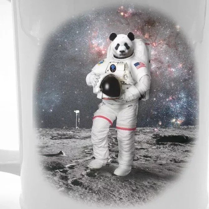 Panda In Space Astronaut Front & Back Beer Stein