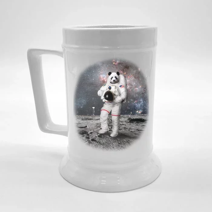 Panda In Space Astronaut Front & Back Beer Stein